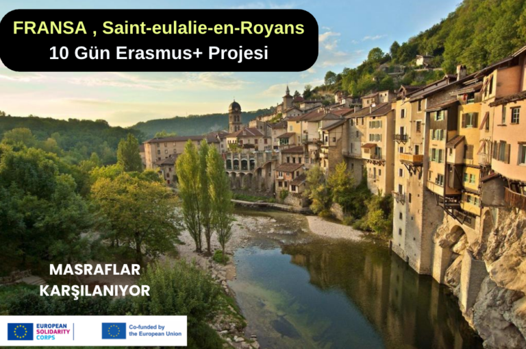 Fransa , Saint-eulalie-en-Royans : 10 Gün Erasmus+ Projesi