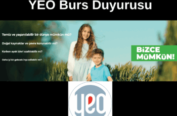 YEO Burs Duyurusu YEO Burs Duyurusu