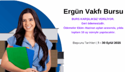 Ergün Vakfı Burs Duyurusu Ergün Vakfı Burs Duyurusu