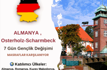 Almanya , Osterholz-Scharmbeck: 7 Gün Gençlik Değişimi
