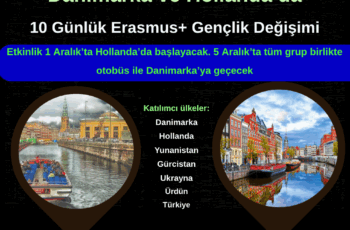 Danimarka ve Hollanda’da 10 Gün Erasmus+ Gençlik Değişimi Danimarka ve Hollanda’da 10 Gün Erasmus+ Gençlik Değişimi