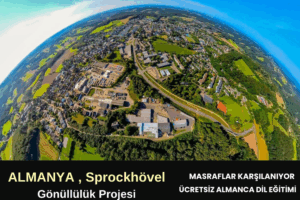 Almanya , Sprockhövel : Uzun Dönem Gönüllülük Projesi