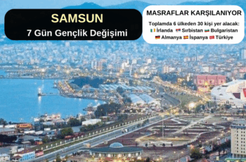 Samsun : 7 Gün Erasmus+ Projesi
