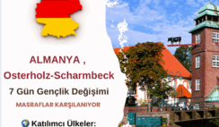 Almanya , Osterholz-Scharmbeck: 7 Gün Gençlik Değişimi