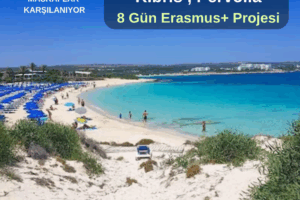 Kıbrıs , Pervolia : 8 Gün Erasmus+ Projesi