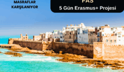 Fas : 5 Gün Erasmus+ Projesi