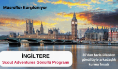 İngiltere : İzci Maceraları Gönüllü Programı