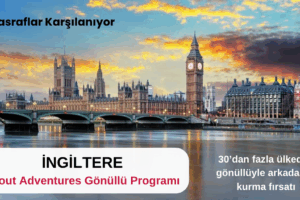 İngiltere : İzci Maceraları Gönüllü Programı