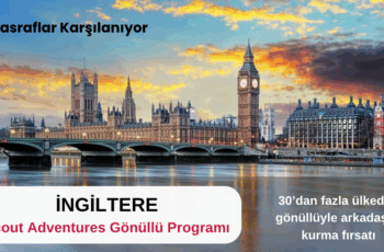 İngiltere : İzci Maceraları Gönüllü Programı