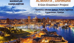 Almanya , Dortmund : 8 Gün Erasmus+ Projesi