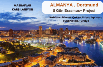 Almanya , Dortmund : 8 Gün Erasmus+ Projesi