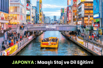 Japonya : Maaşlı 6 Ay Staj ve Dil Eğitimi