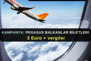 Pegasus : Balkanlar 3 Euro + Vergiler