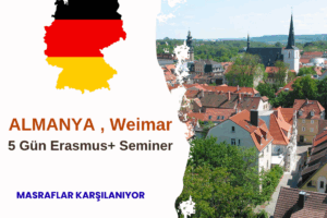 Almanya , Weimar : 5 Gün Erasmus+ Seminer