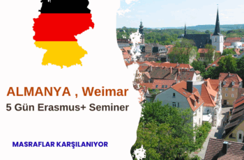 Almanya , Weimar : 5 Gün Erasmus+ Seminer
