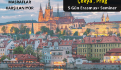 Çekya , Prag : 5 Gün Erasmus+ Seminer