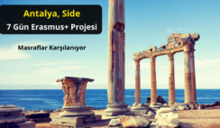 Antalya , Side : 7 Gün Erasmus+ Projesi