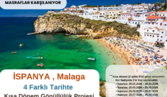 İspanya , Malaga Kısa Dönem 4 Farklı Gönüllülük Projesi