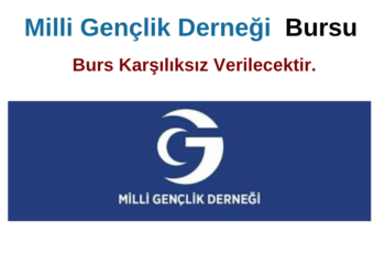 Milli Gençlik Derneği Burs Duyurusu
