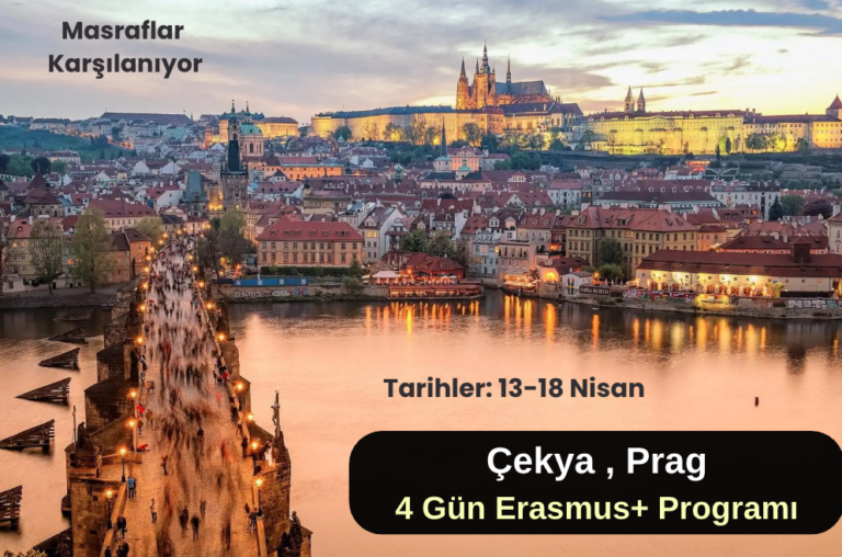 Çekya , Prag : 4 Gün Erasmus+ Programı