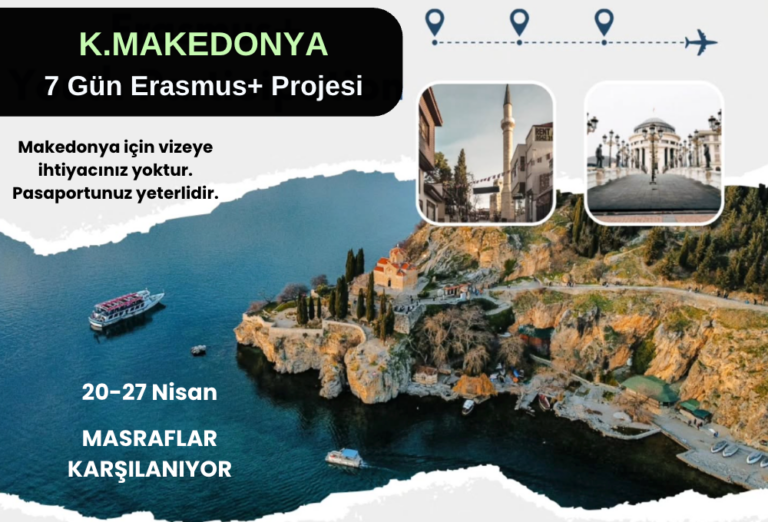 K.Makedonya 7 Gün Erasmus+ Projesi