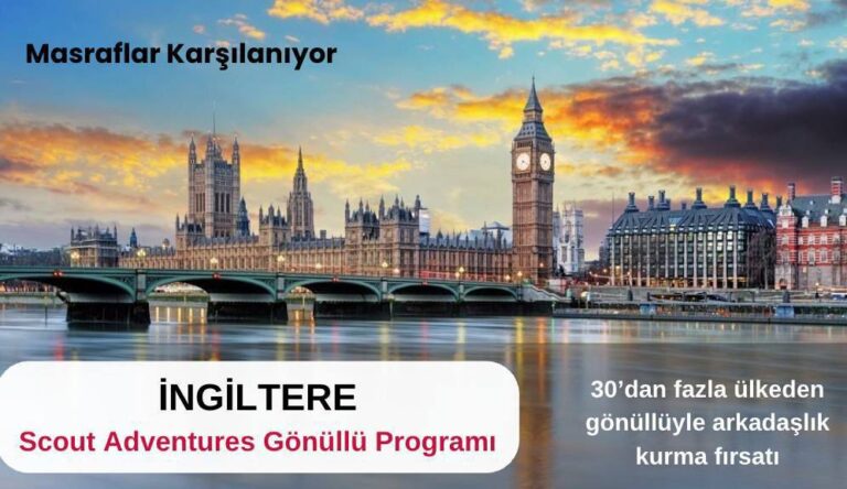 İngiltere : Scout Adventures Gönüllü Programı