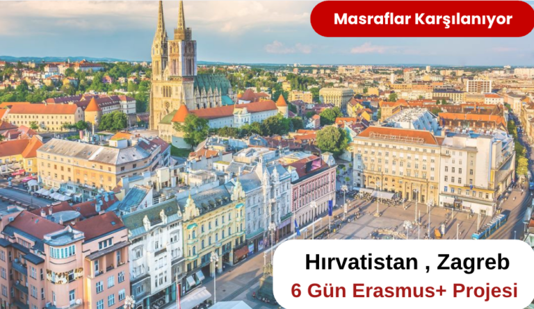 Hırvatistan , Zagreb : 6 Gün Erasmus+ Projesi