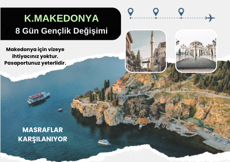 Kuzey Makedonya : 8 Gün Gençlik Değişimi