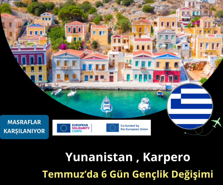 Yunanistan , Karpero : Temmuz’da 6 Gün Erasmus+ Projesi