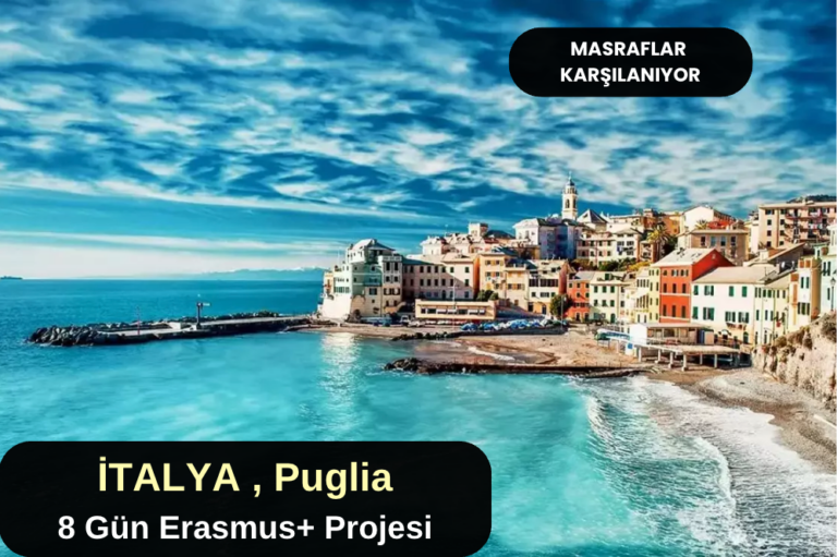 İtalya , Puglia : 8 Gün Erasmus+ Projesi