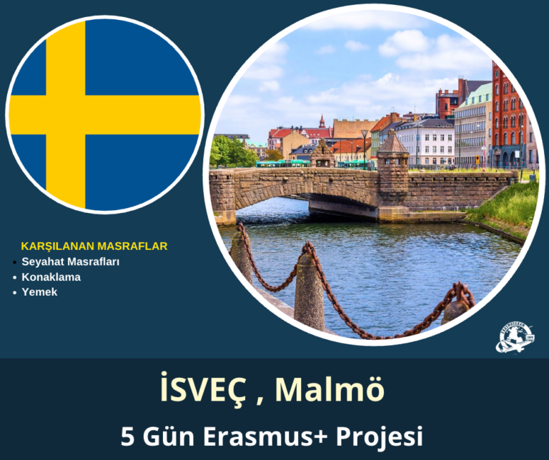 İsveç , Malmö : 5 Gün Erasmus+ Projesi