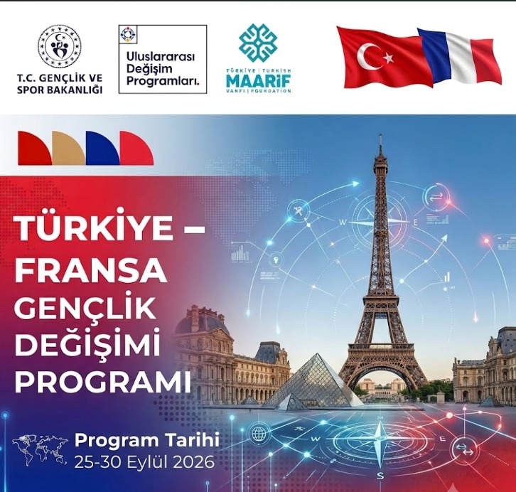 Türkiye – Fransa 6 Gün Uluslararası Gençlik Değişimi Programı