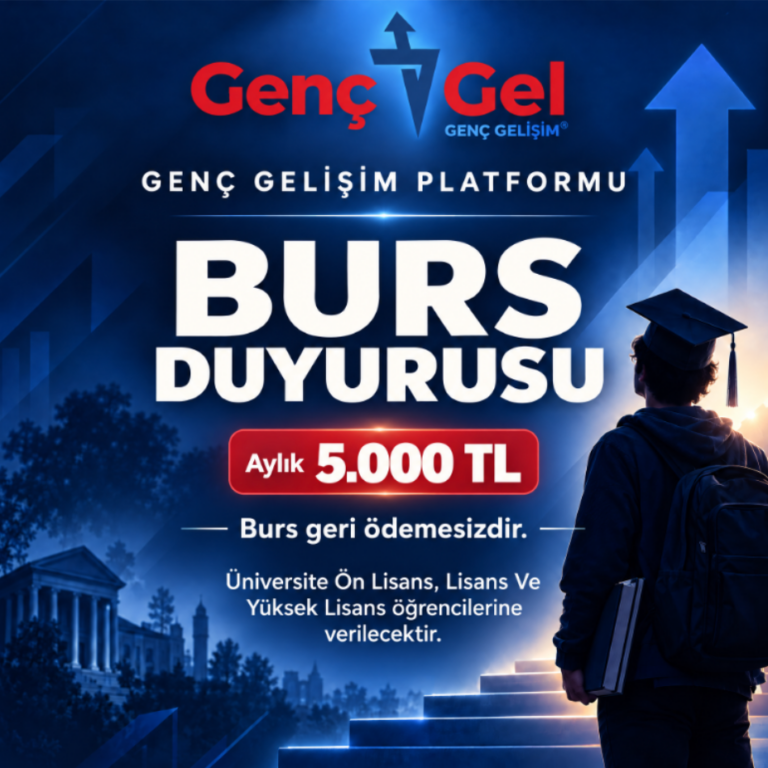 Genç Gelişim Platformu Burs Duyurusu 2026-2027