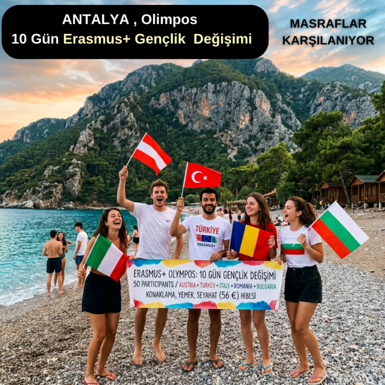 Antalya , Olimpos : 10 Gün Erasmus+ Projesi