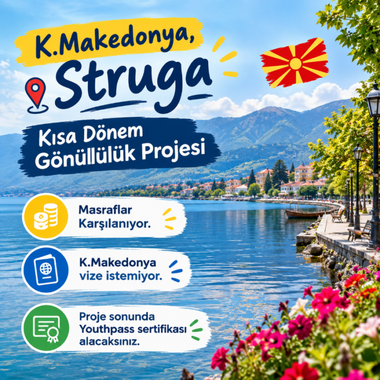 K.Makedonya , Struga: Kısa Dönem Erasmus+ Proje