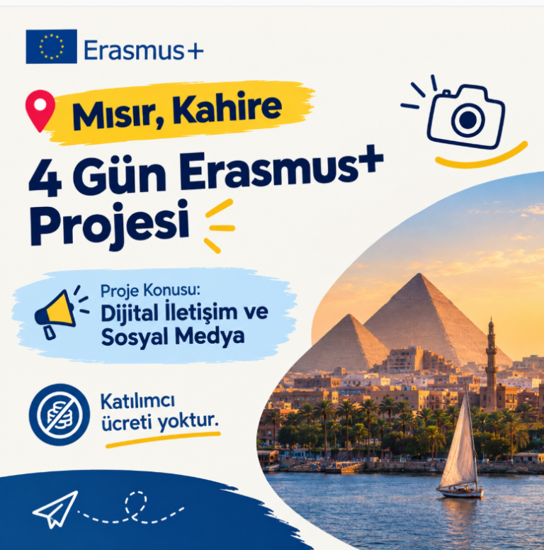 Mısır , Kahire : 4 Gün Erasmus+ Projesi