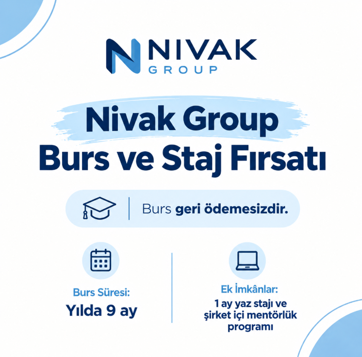 Nivak Group Burs ve Staj Fırsatı