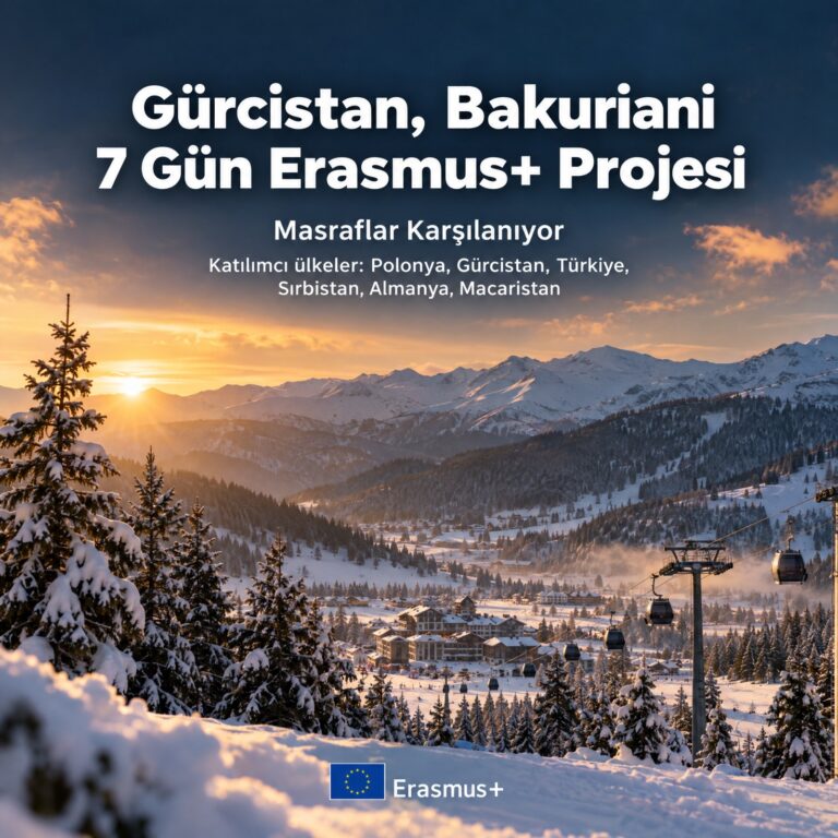 Gürcistan , Bakuriani: 7 Gün Erasmus+ Projesi