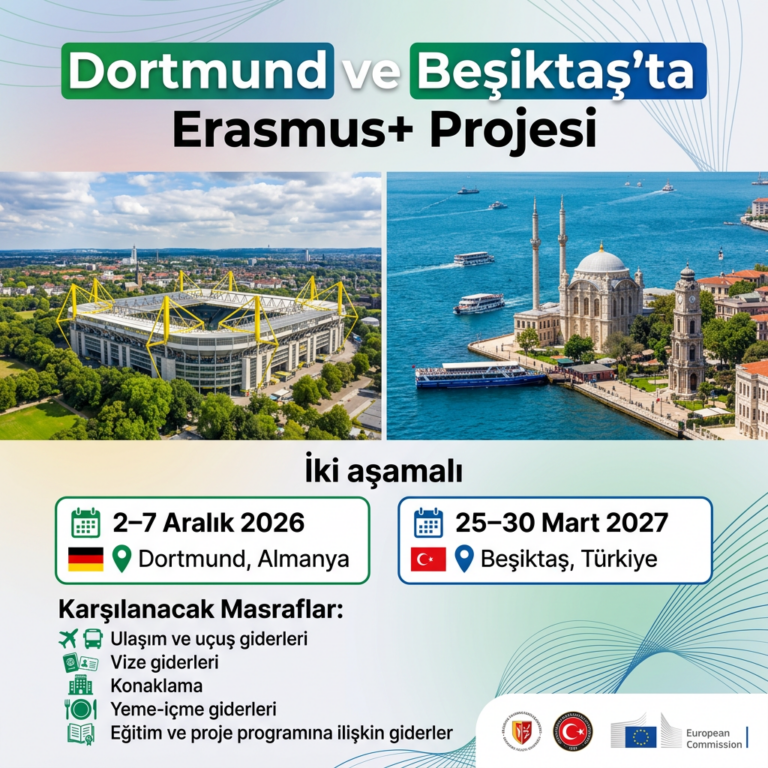 Dortmund ve Beşiktaş’ta Erasmus+ Projesi